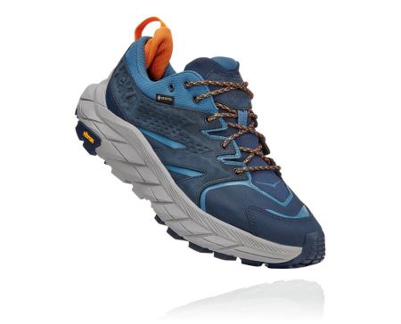 Hoka One One Anacapa Low GORE-TEX - Pantofi Ortopedici Dama Turcoaz | RO-d1cA09n